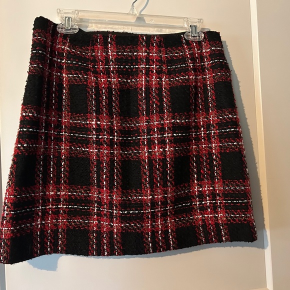 Ann Taylor Loft plaid skirt - Picture 2 of 5